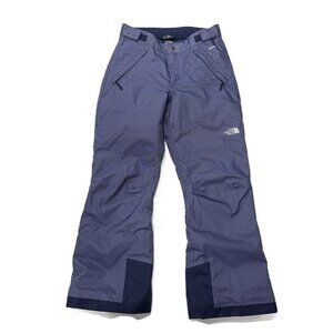 The North Face Girls Freedom Insulated Snow Pants Large 14/16 Dryvent Purple
